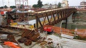 Ecco la prima colata di cemento sta nascendo il nuovo ponte
