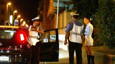 Un’operazione dei carabinieri contro la prostituzione