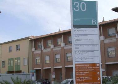 La clinica oculistica a Cisanello 