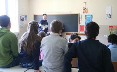 Studenti di una scuola media 