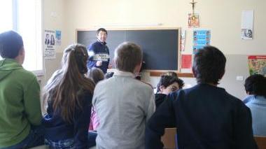Studenti di una scuola media