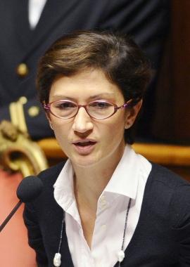 Il ministro Mariastella Gelmini    
