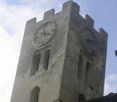 Il campanile della chiesa di Filettole 