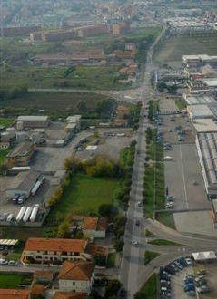 La Tosco Romagnola nel tratto in cui si trova la Zetagas Anche altre aziende traslocheranno 