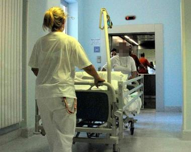 <b>CARENZE. </b>Infermieri in ospedale      