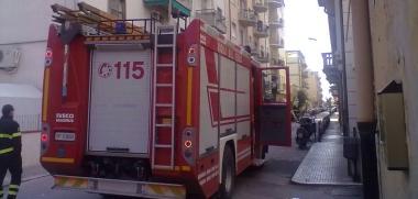 <strong>SOCCORSI </strong>I vigili del fuoco in via Bovio