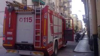 <strong>SOCCORSI </strong>I vigili del fuoco in via Bovio