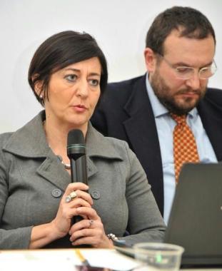 Monica Calamai e Luca Lavazza direttore generale e sanitario dell’Asl 6