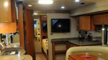 L’interno di un camper extralusso