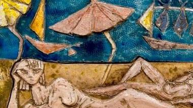 L’opera con cui è presentata la mostra dedicata a Modesti
