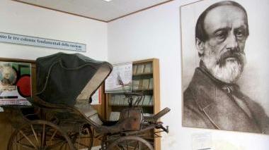La carrozza di Garibaldi alla Domus Mazziniana