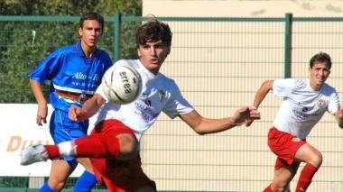 Mattia Massaro in azione