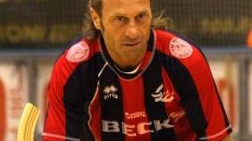 <b>INFORTUNIO.</b> Col Bassano il tecnico Crudeli ha rimediato una steccata all’altezza dell’occhio