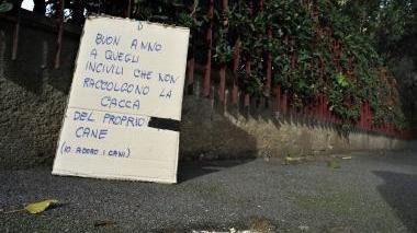 «Se il cane la fa, va raccolta»