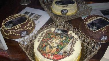 Omaggio a Tobino al Di Simo: torte coi romanzi dell'autore