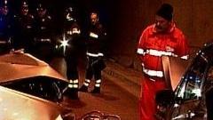 La scena dell’incidente (Foto da Noi Tv)
