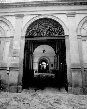 Lingresso del tribunale 