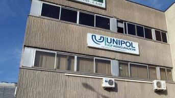 <b>INSULTI.</b> Le scritte alla Cisl