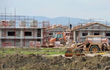Le strutture in costruzione a Carlappiano 