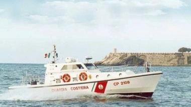 La pilotina della capitaneria di porto