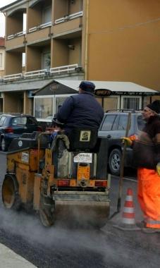 Lavori di asfaltatura