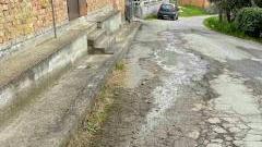 Un tratto di via di Lucciano