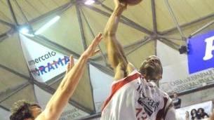 Joe Forte in un’azione d’attacco con la Prima Veroli