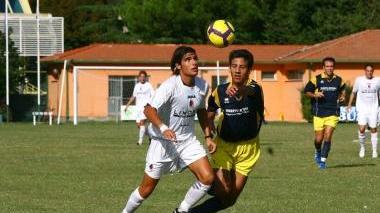 Il Santa MariaCalvoli in azione nella gara contro il Pisa Sc