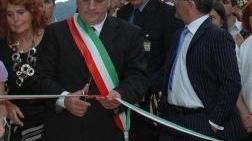 Il sindaco Giancarlo Donati durante una inaugurazione avvenuta la scorsa estate