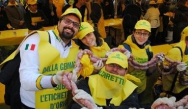 La manifestazione organizzata dalla Coldiretti 