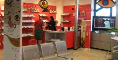 L’ufficio per le informazioni ai turisti dell’Apt all’interno dell’aeroporto Galilei