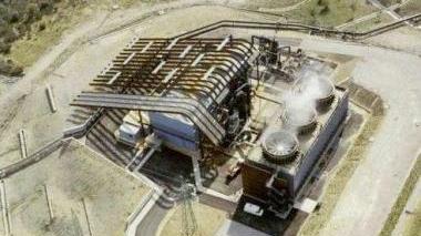 <b>LA CENTRALE </b>geotermica di Bagnore