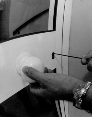 Un ladro in azione 