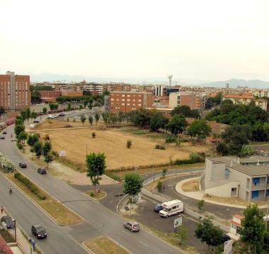 L’area di Coteto dove è previsto l’intervento edilizio