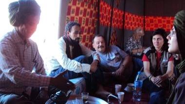 La delegazione fucecchiese in visita al popolo Saharawi