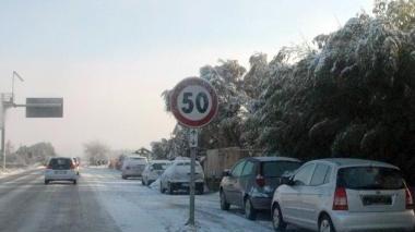 <b>ALLERTA. </b>Le strade della zona potrebbero essere innevate