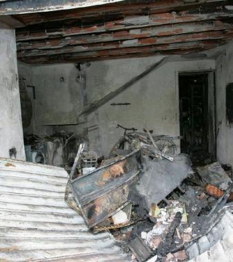 <b>LINCENDIO.</b> Scoppiato nel garage 