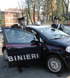 Auto pattuglia dei carabinieri    