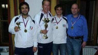 La squadra azzurra, Claudio Ciampi secondo da sinistra