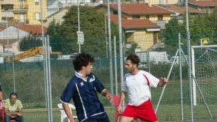 Un’azione di gioco sul campo del Vergaio