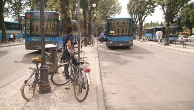 Larea del terminal Clap in piazzale Verdi 