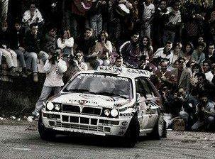 <b>STORIA. </b>Andrea Aghini su Lancia Delta Martini 