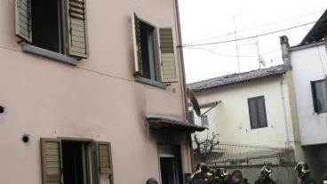 Il sopralluogo dei pompieri