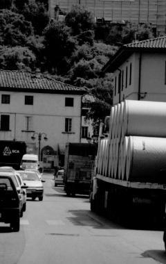 Via Romana nel centro di Porcari (Vip) 
