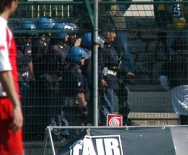 Un momento di tensione durante la partita del 2007 