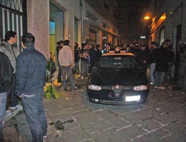 <b>INTERVENTO. </b>Forze dellordine accorse in centro 