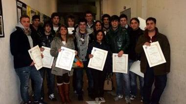 Gli studenti che si sono diplomati geometri