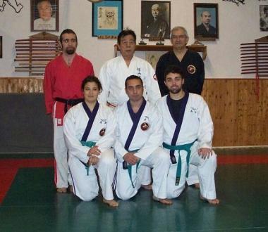 <b>ARTI MARZIALI. </b>I cussini col maestro Sugiyama 