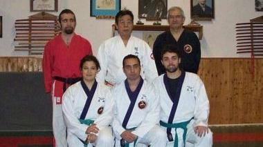 <b>ARTI MARZIALI. </b>I cussini col maestro Sugiyama