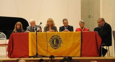 Il tavolo dei partecipanti alla presentazione del volume di Sara Matteucci 